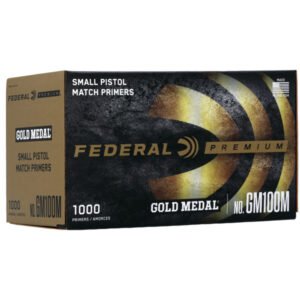 Federal Premium Gold Medal Small Pistol Match Primers #100M
