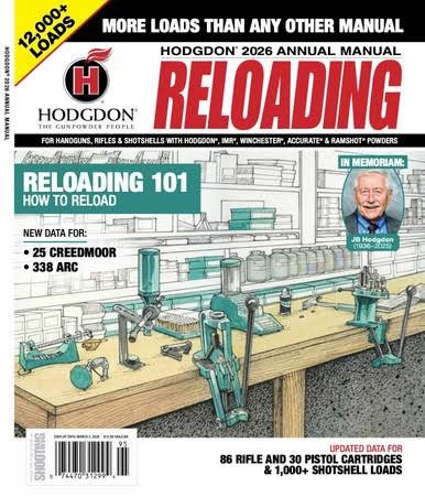 Hodgdon 2026 Annual Reloading Manual