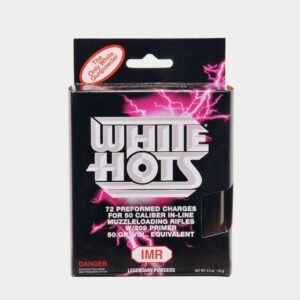 IMR White Hots 50 Caliber Black Powder Pellets 209 Primer Pre-Formed
