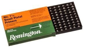 Remington Small Pistol Primers #1-1/2